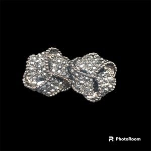 Vintage black diamond earring